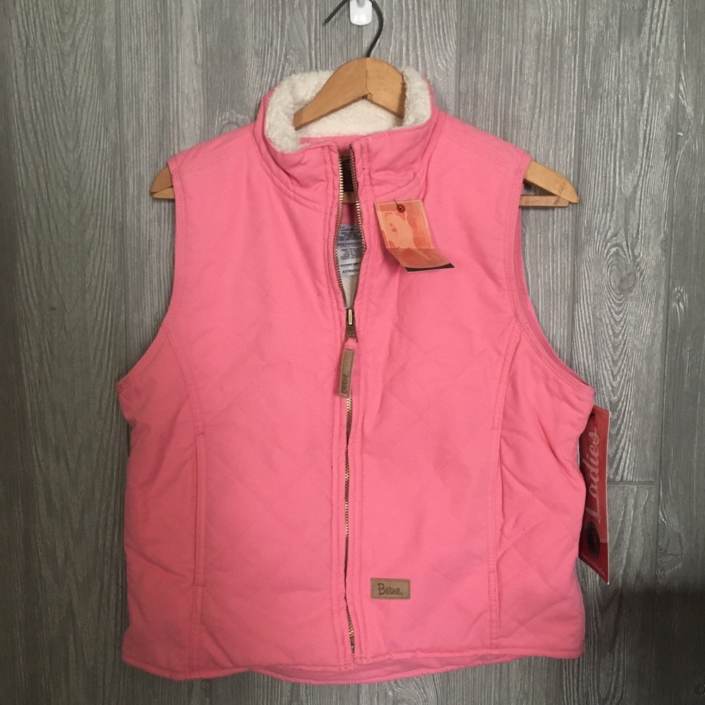 nwt berne womens vest size small